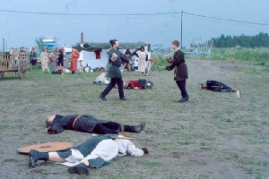 Klikker du her kommer du til flere bilder fra den 2.middelalderdagen i Trgstad; lrdag 
25.mai 2002